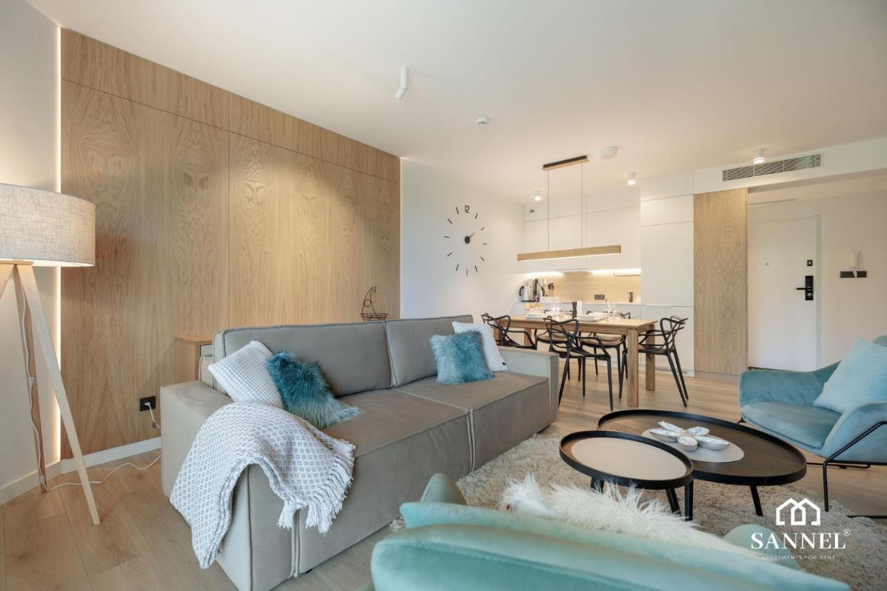 Apartament Baltic Blues Z Dostepem Do Basenow,Strefy Saun,Jacuzzi - Pinea Apartments Pobierowo - Sannel Apartments For Rent 외부 사진