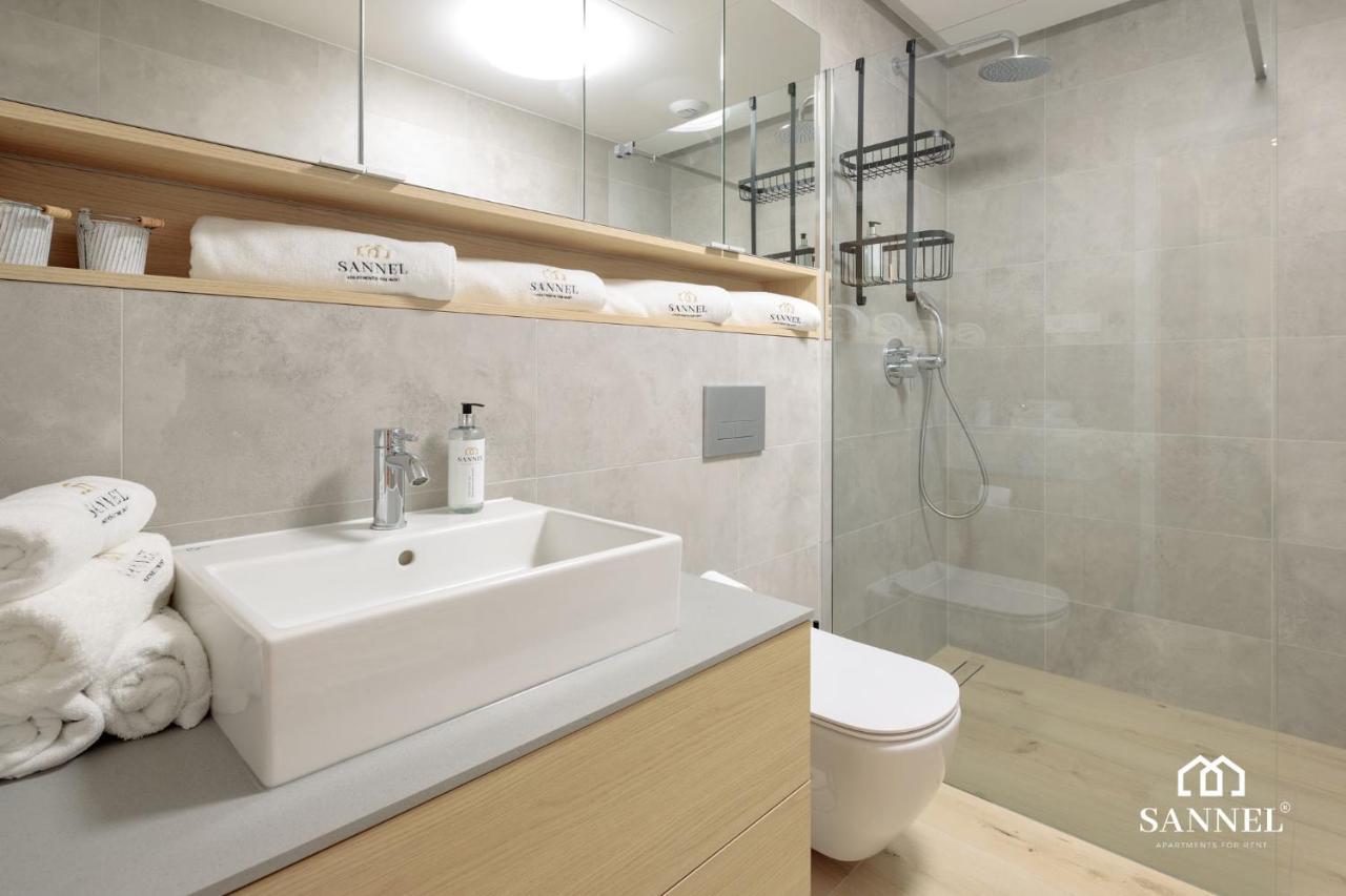 Apartament Baltic Blues Z Dostepem Do Basenow,Strefy Saun,Jacuzzi - Pinea Apartments Pobierowo - Sannel Apartments For Rent 외부 사진