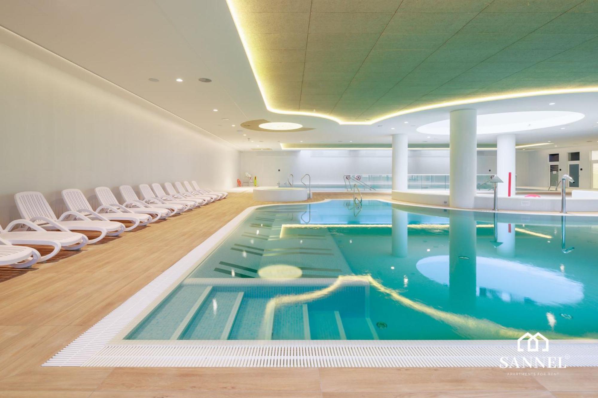 Apartament Baltic Blues Z Dostepem Do Basenow,Strefy Saun,Jacuzzi - Pinea Apartments Pobierowo - Sannel Apartments For Rent 외부 사진